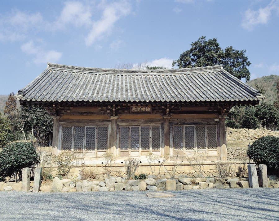 무위사 — 강진 무위사 극락보전 의 겨울
