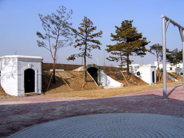 뚝도수원지 제1정수장 — 뚝도수원지 제1정수장 — 뚝도수원지(여과지 전경)